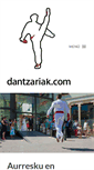 Mobile Screenshot of dantzariak.com