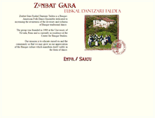 Tablet Screenshot of dantzariak.net